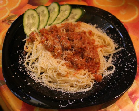 Рецепт фрикаделек со спагетти