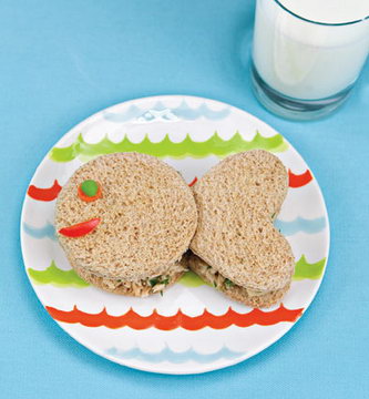 Рецепт - Сэндвич-рыбка для детей