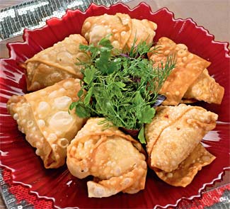 Рецепт - Пирожки с рыбой по-арабски