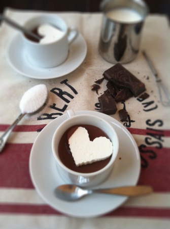 Рецепт - Горячий шоколад по-итальянски ко Дню Валентина
