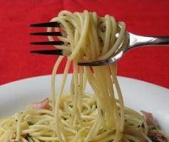 Как есть спагетти