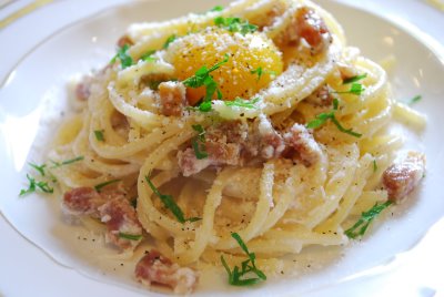 Спагетти Карбонара (Spaghetti alla Carbonara) - видеорецепт