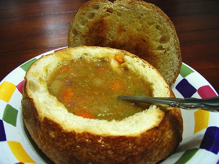 Суп сладкий литовский